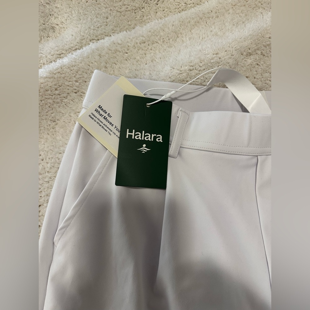 Halara White Pants (NWT) - Picture 2 of 3
